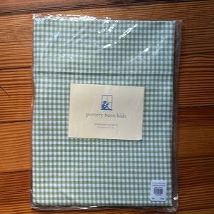Pottery Barn Kids Gingham Valence